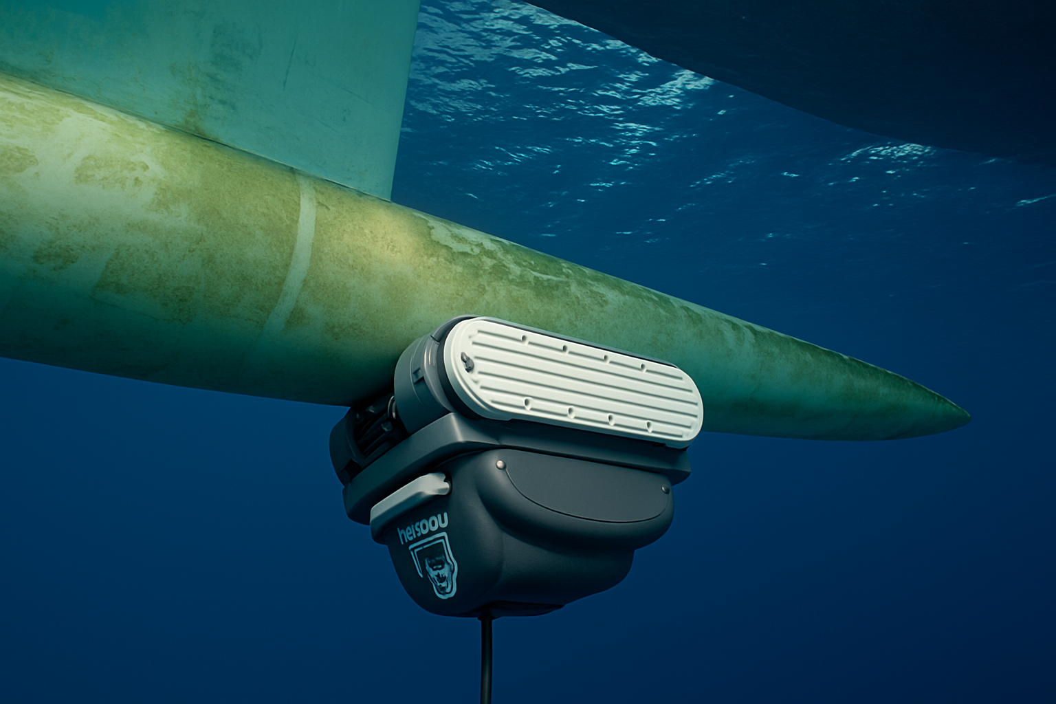 Sharpened Hull Cleaning Robot