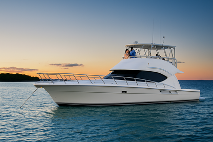 Sharpened Luxury Yacht